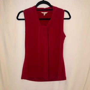 Banana Republic Cowl Twist Sleeveless Shirt